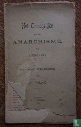 Het onmogelijke van het anarchisme - Afbeelding 1