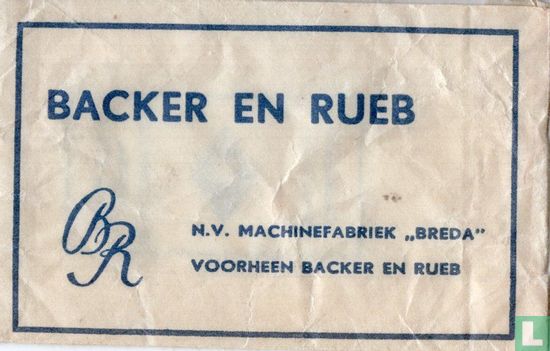 Backer en Rueb - N.V. Machinefabriek "Breda"   - Bild 1