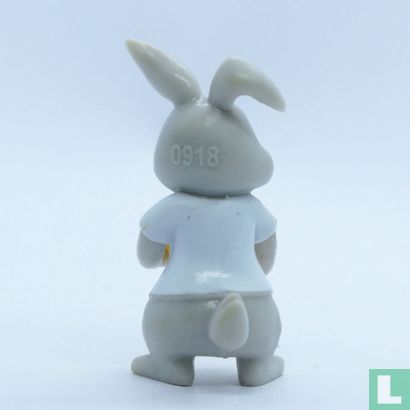 Gray rabbit with easter egg - Image 2