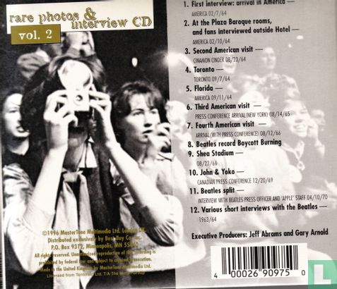 The Beatles rare photos & interview CD 2 - Afbeelding 2