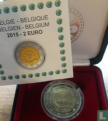 Belgium 2 euro 2015 (PROOF) "European year for development" - Image 3