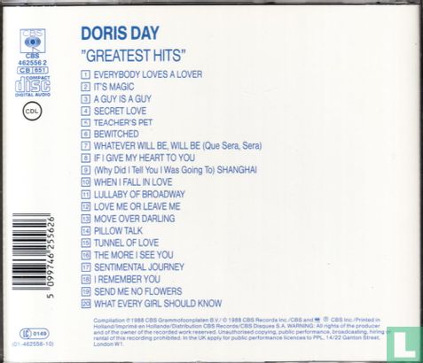 Doris Day Greatest Hits - Afbeelding 2