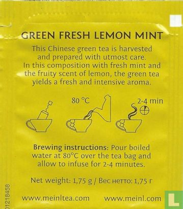 Green Fresh Lemon Mint - Image 2