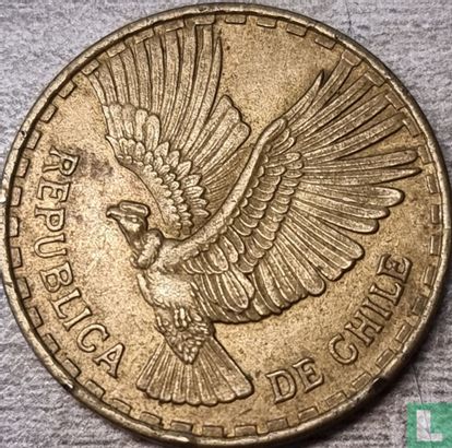 Chili 10 centesimos 1961 - Image 2