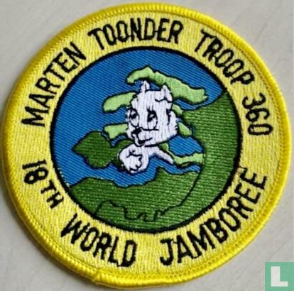 Dutch contingent - Marten Toonder troop - 18th World Jamboree - Afbeelding 1