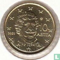 Greece 10 cent 2021 - Image 1