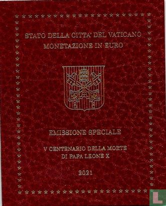 Vatican mint set 2021 "500th anniversary Death of Pope Leo X" - Image 1