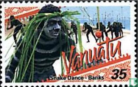 Snake dance Banks Islands