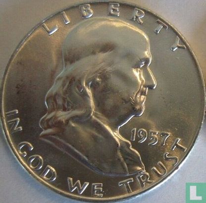 Verenigde Staten ½ dollar 1957 (D) - Afbeelding 1