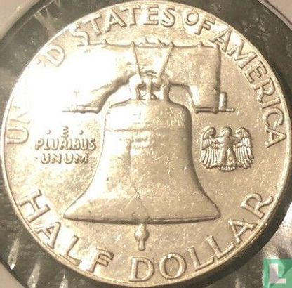 Verenigde Staten ½ dollar 1958 (zonder letter - type 2) - Afbeelding 2