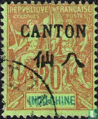Shipping and trade, with overprint