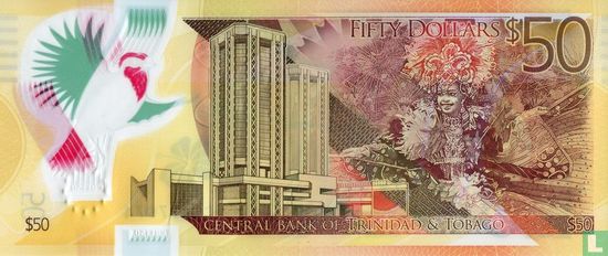 Trinidad und Tobago 50 Dollar 2015 Polymer - Bild 2