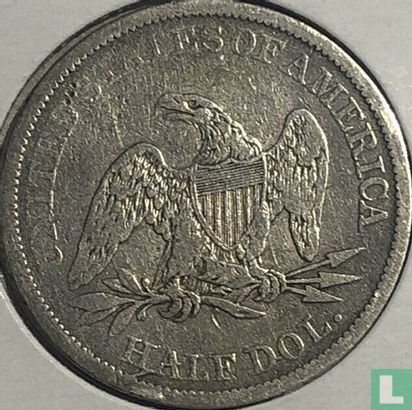 United States ½ dollar 1843 (without letter) - Image 2