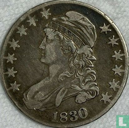 United States ½ dollar 1830 (type 2) - Image 1