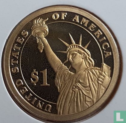 United States 1 dollar 2007 (PROOF) "George Washington" - Image 2