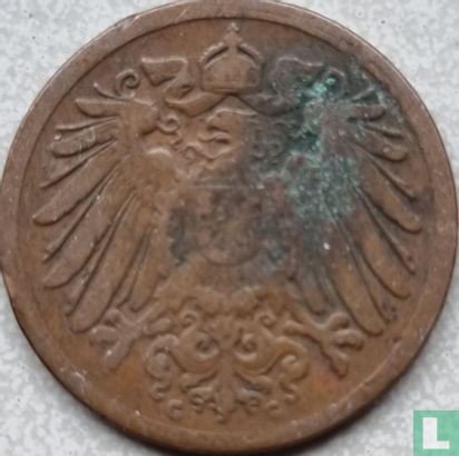 Duitse Rijk 1 pfennig 1892 (G) - Afbeelding 2
