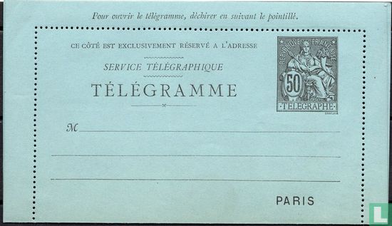Kapelaan type telegram - Afbeelding 1