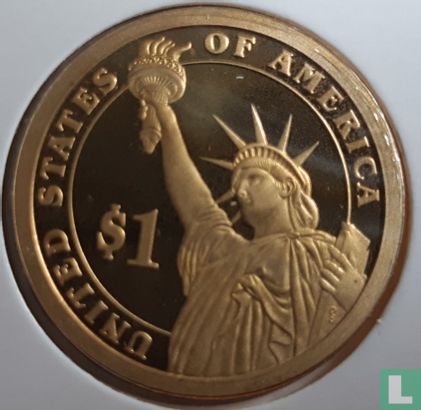 Verenigde Staten 1 dollar 2007 (PROOF) "James Madison" - Afbeelding 2