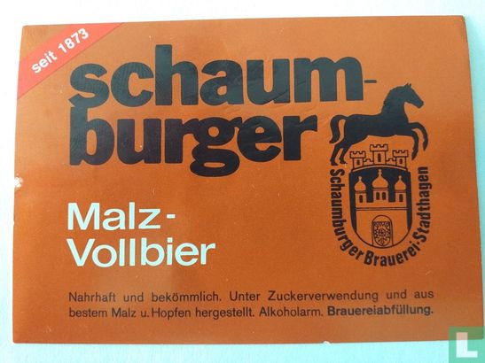Schaumburger Malz Vollbier 