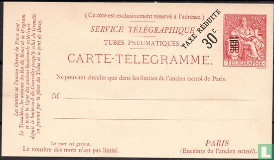 Telegramkaart type aalmoezenier