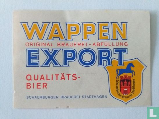 Wappen Export 