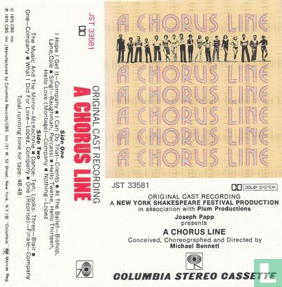 A Chorus Line - Original Cast Recording - Afbeelding 1