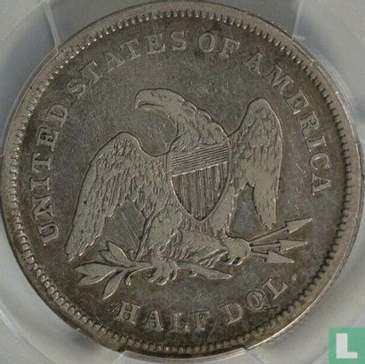 États-Unis ½ dollar 1841 (sans lettre) - Image 2