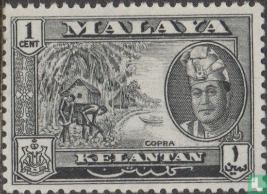 Sultan Yahya met landsmotieven