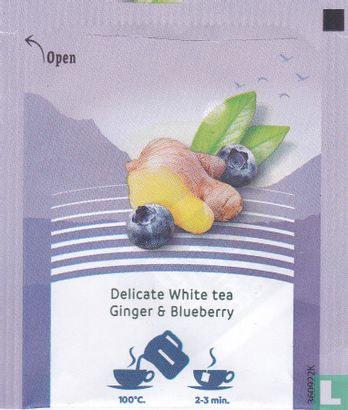 Delicate White tea Ginger & Blueberry - Afbeelding 2