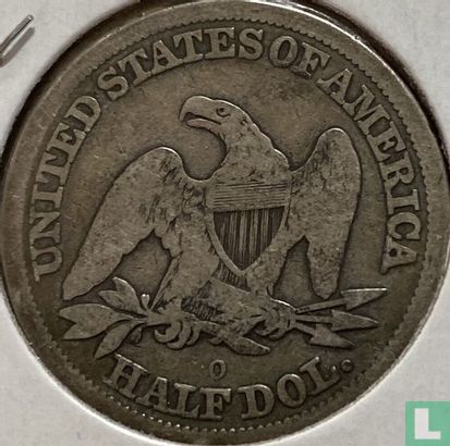 United States ½ dollar 1845 (O - type 1) - Image 2
