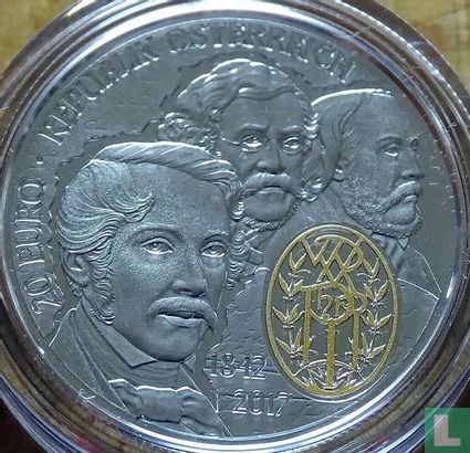 Autriche 20 euro 2017 (BE) "175th anniversary of the Vienna Philharmonic Orchestra" - Image 1