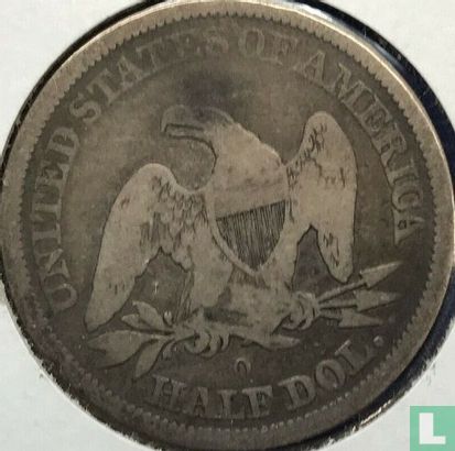 United States ½ dollar 1845 (O - type 2) - Image 2