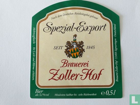 Spezial Export 