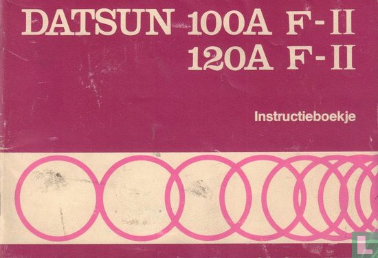 Datsun 100A F-II - 120A F-II - Afbeelding 1