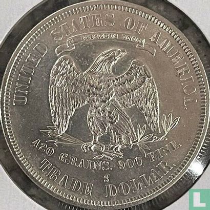 United States 1 trade dollar 1878 (S) - Image 2