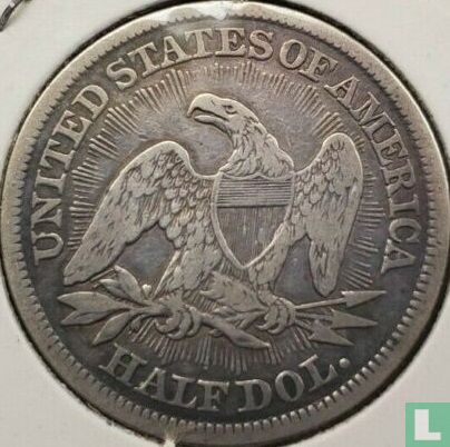 États-Unis ½ dollar 1853 (sans lettre) - Image 2