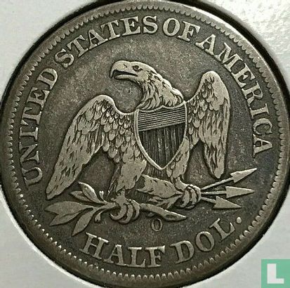 États-Unis ½ dollar 1860 (O) - Image 2