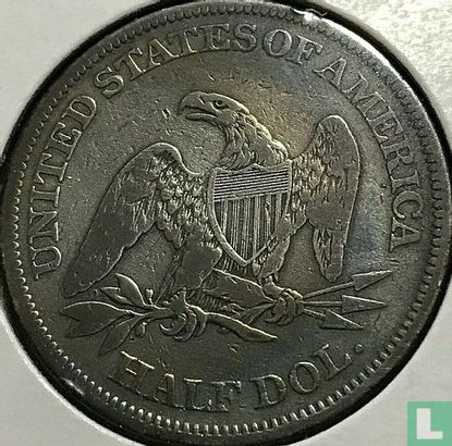 Vereinigte Staaten ½ Dollar 1859 (ohne Buchstabe) - Bild 2
