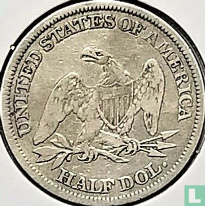 United States ½ dollar 1860 (without letter) - Image 2