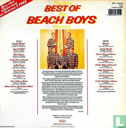 The Very Best Of The Beach Boys Volume 1 - Afbeelding 2