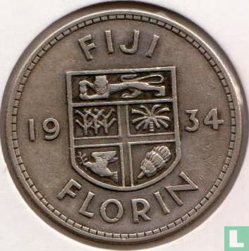 Fiji 1 florin 1934 - Image 1