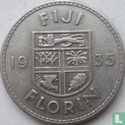 Fiji 1 florin 1935 - Image 1