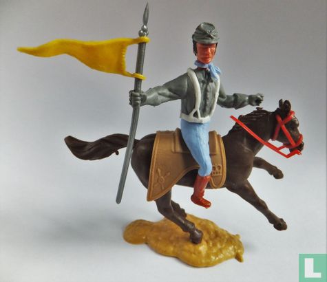 Konföderierter Soldat zu Pferd - Bild 1