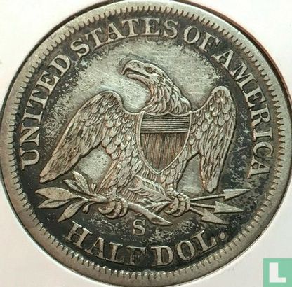 Verenigde Staten ½ dollar 1861 (S) - Afbeelding 2