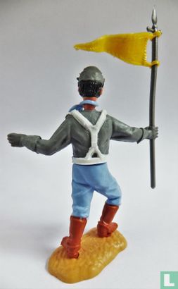 Soldier Confederate States with flag (black hair) - Image 2
