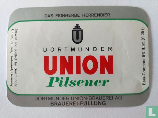 Dortmunder Union Pilsener 