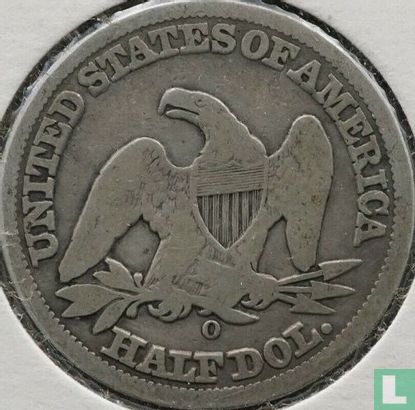 Verenigde Staten ½ dollar 1857 (O) - Afbeelding 2