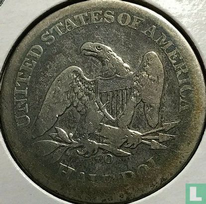 United States ½ dollar 1861 (O) - Image 2