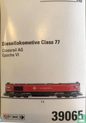 Dieselloc Crossrail Class 77 - Afbeelding 2
