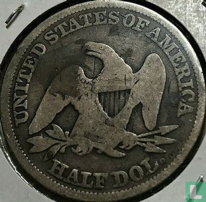 Vereinigte Staaten ½ Dollar 1857 (ohne Buchstabe) - Bild 2